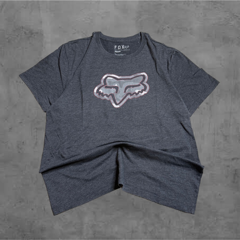 Vintage Fox Racing Mens L Slim Fit T Shirt Short Sleeve Crew Neck‎